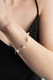 Heliophilia Silver Pulsera Dorado y Blanco